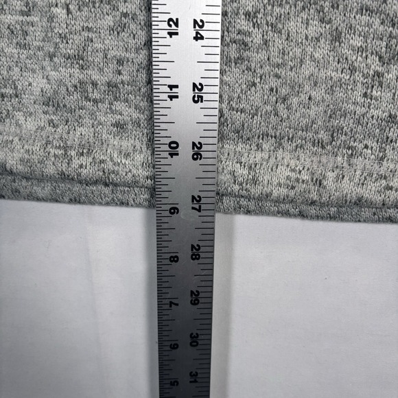 Mossy Oak Weathered Grey Quarter Zip Pullover Men's Size XL Long Sleeve Hunting - Picture 4 of 7